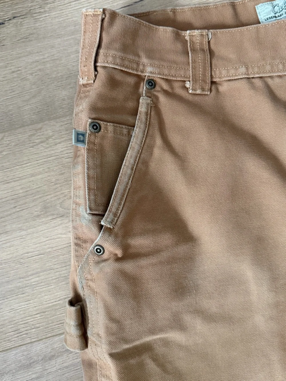 Cabela's Men's 32X32 Roughneck Cargo Pants in Brown Tan - Picture 7 of 13